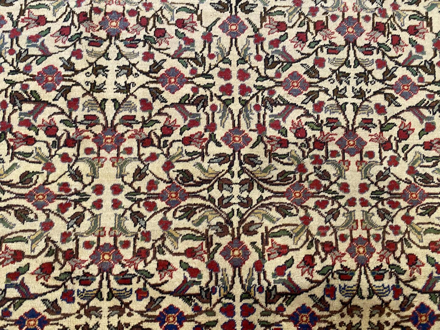 Handwoven Turkish Area Rug 6'5"x9'8" - Premium Vintage Carpet 200x300cm