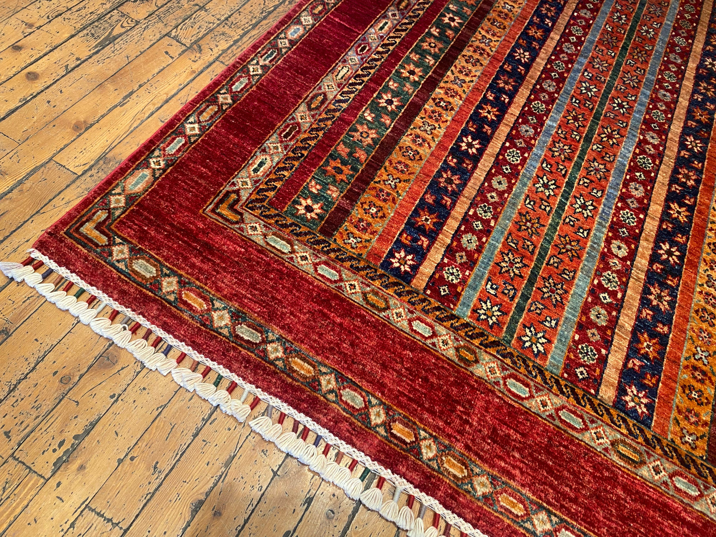 Turkish Zara Model Handmade Rug 4x6 ft Cappadocia Rug Collection