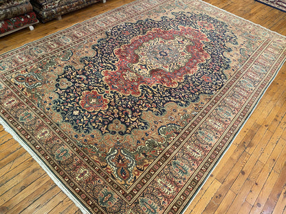 Cappadocia Handmade Turkish Area Rug 7x10 ft - Authentic Vintage Wool Carpet