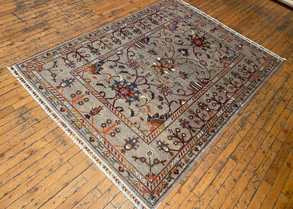 Floral Area Handmade Rug 4x6 ft - Premium Carpet Cappadocia Rug Collection