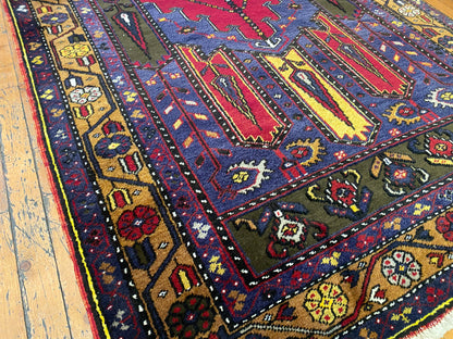 Traditional Handmade Turkish Cappadocia Prayer Rug 4x7ft