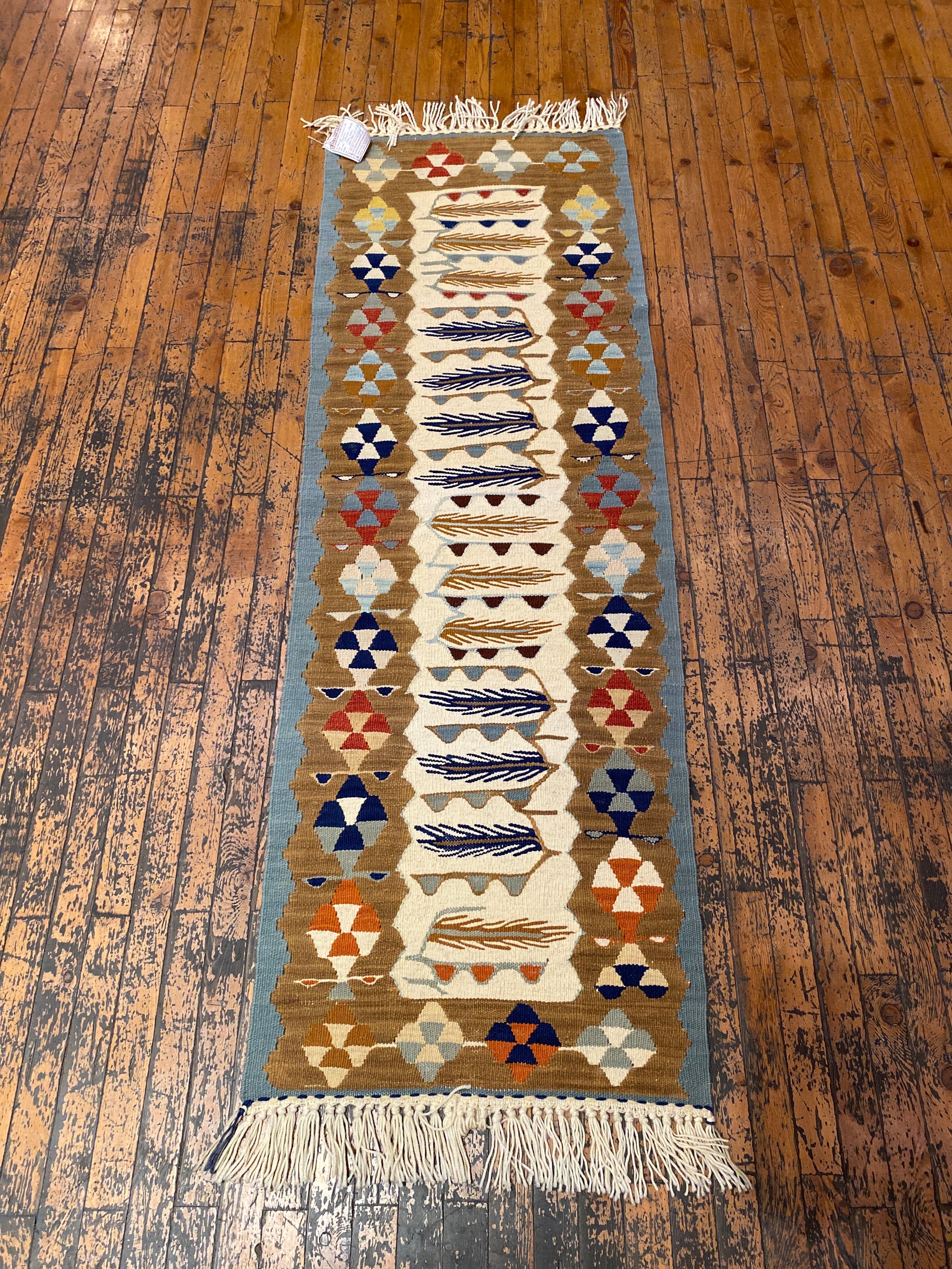 Turkish handmade runner kilim￼ Cappadocia Rug Collection