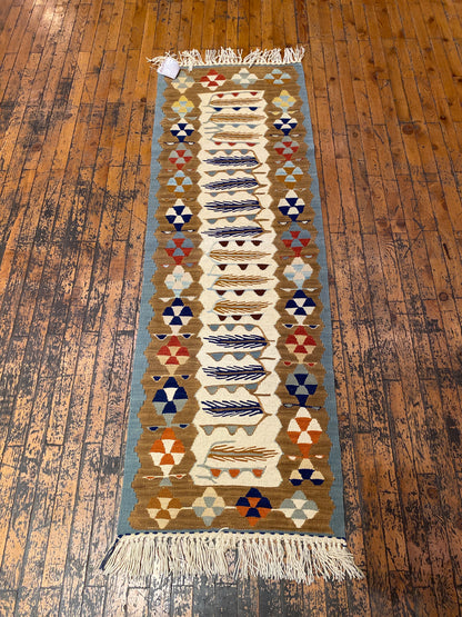 Turkish handmade runner kilim￼ Cappadocia Rug Collection