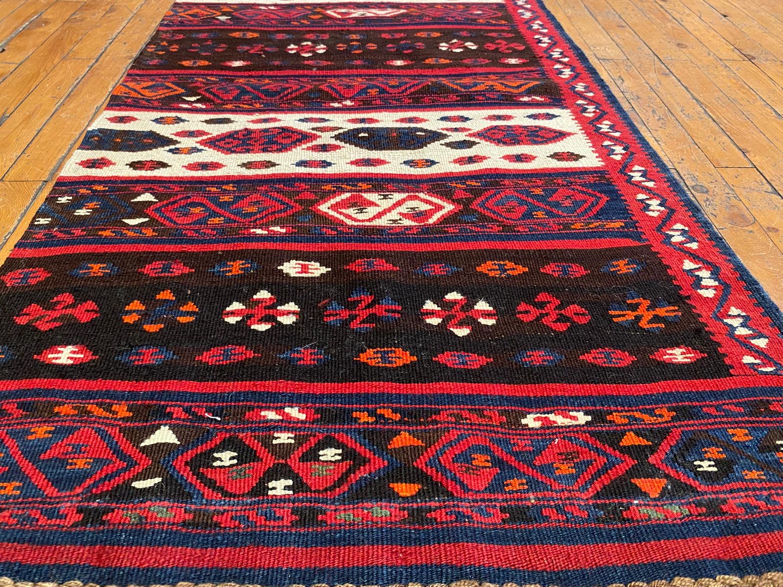 Anatolian Kilim Runner Rug Cappadocia Rug Collection