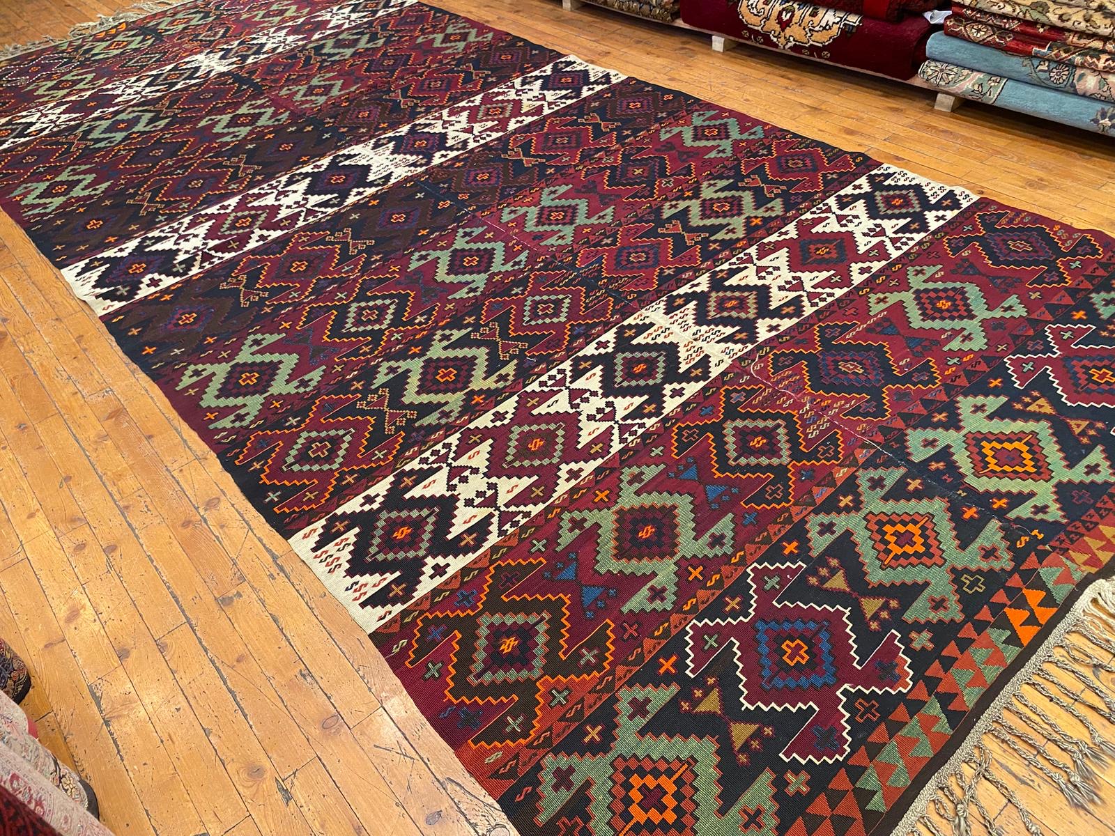 Vintage Turkish Kilim Cappadocia Rug Collection