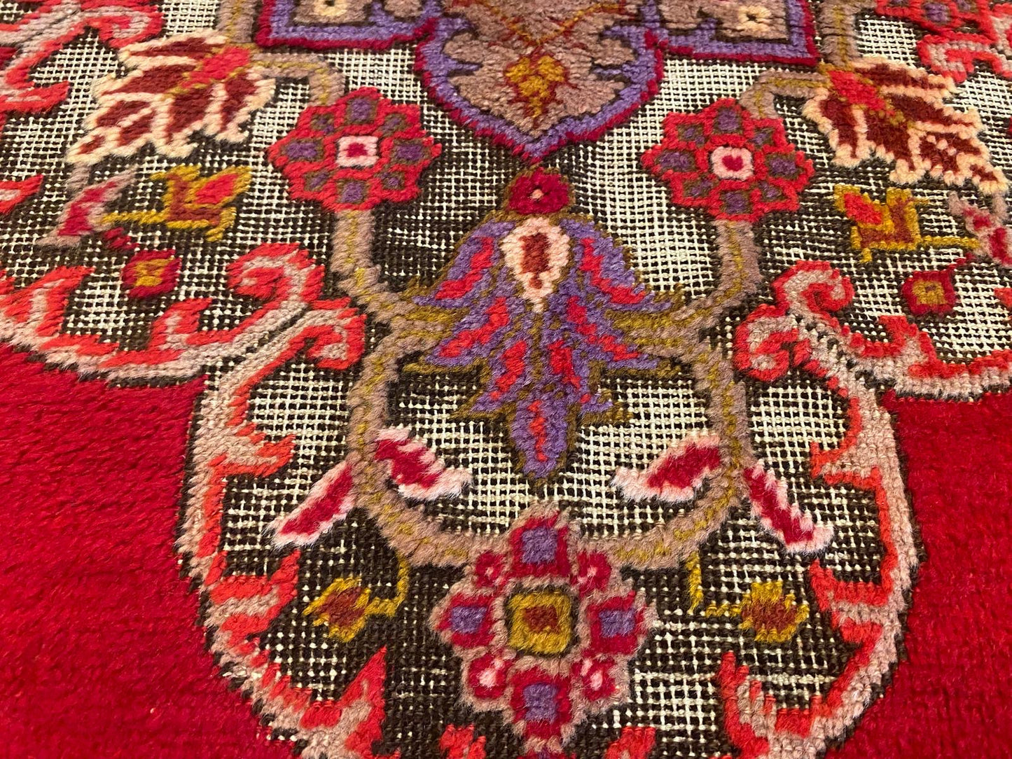 Anatolian Red Turkish Rug Cappadocia Rug Collection