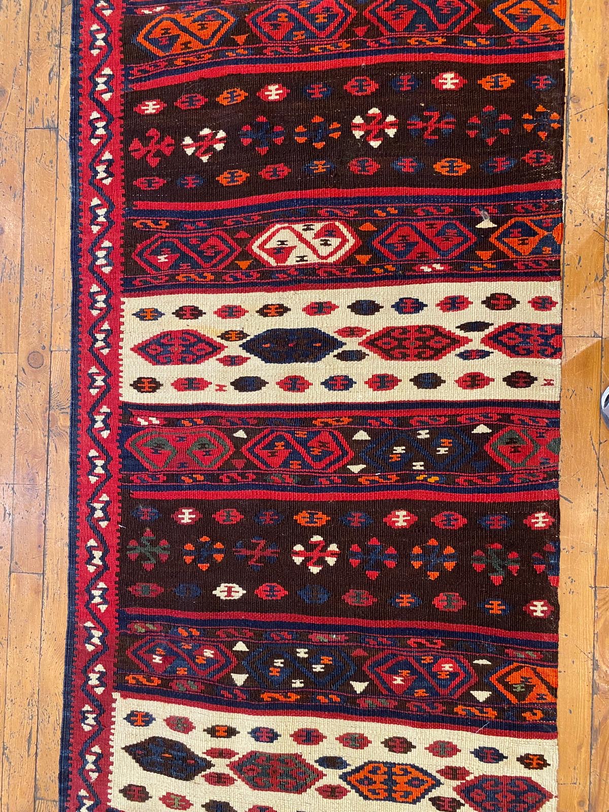 Anatolian Kilim Runner Rug Cappadocia Rug Collection