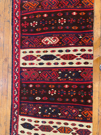 Anatolian Kilim Runner Rug Cappadocia Rug Collection