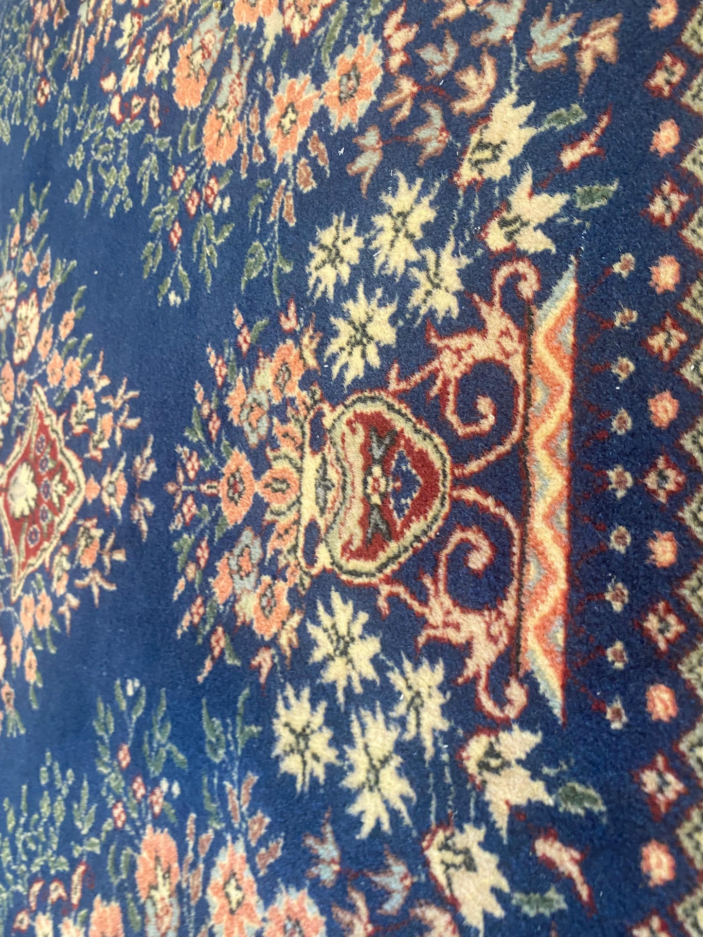 Medallion Saloon Area Rug 6x12 ft - Handwoven Turkish Kilim Runner