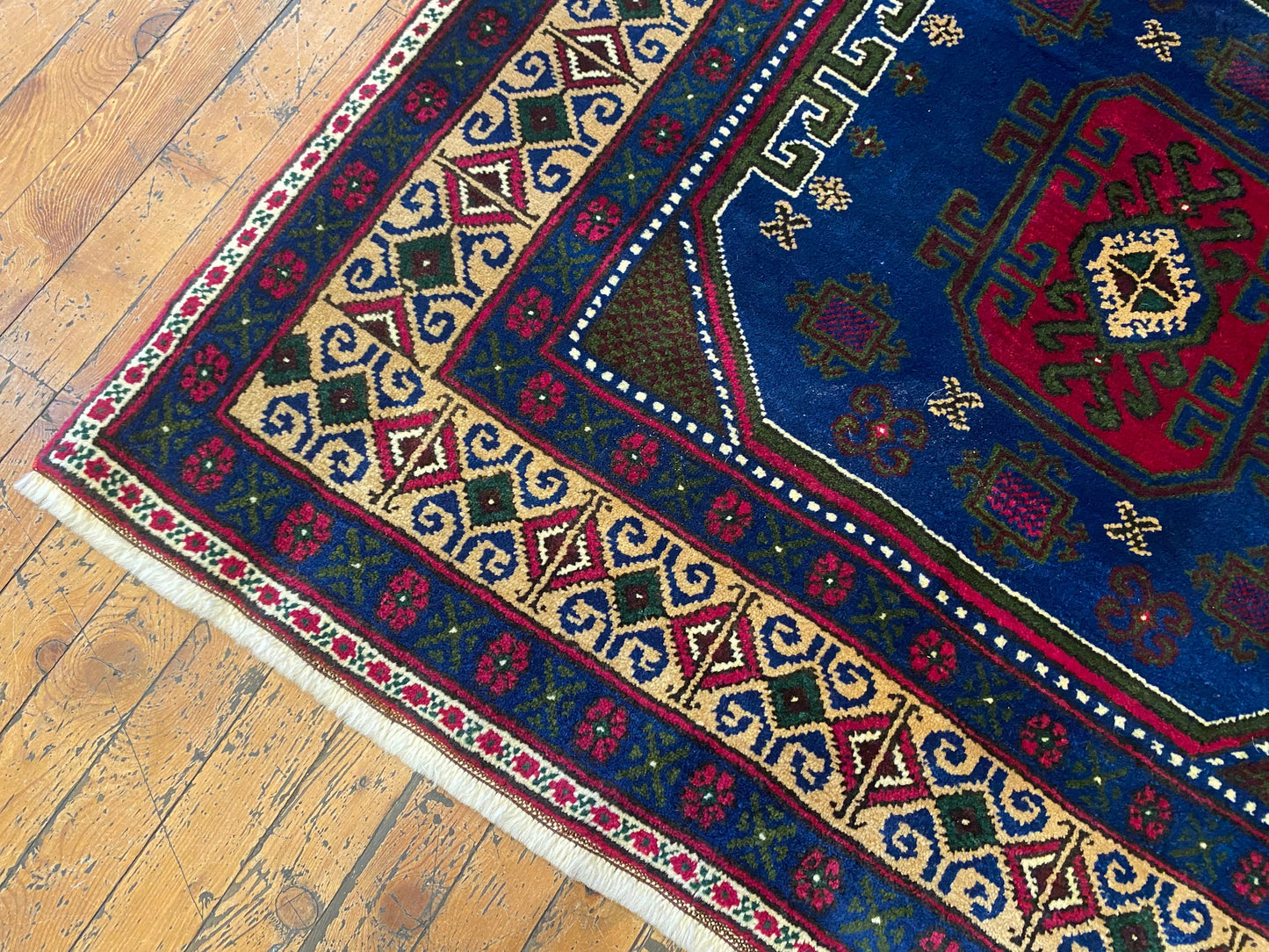 Cappadocia Taspinar Handmade Turkish Rug 4x7ft - Authentic Wool Area Carpet Cappadocia Rug Collection
