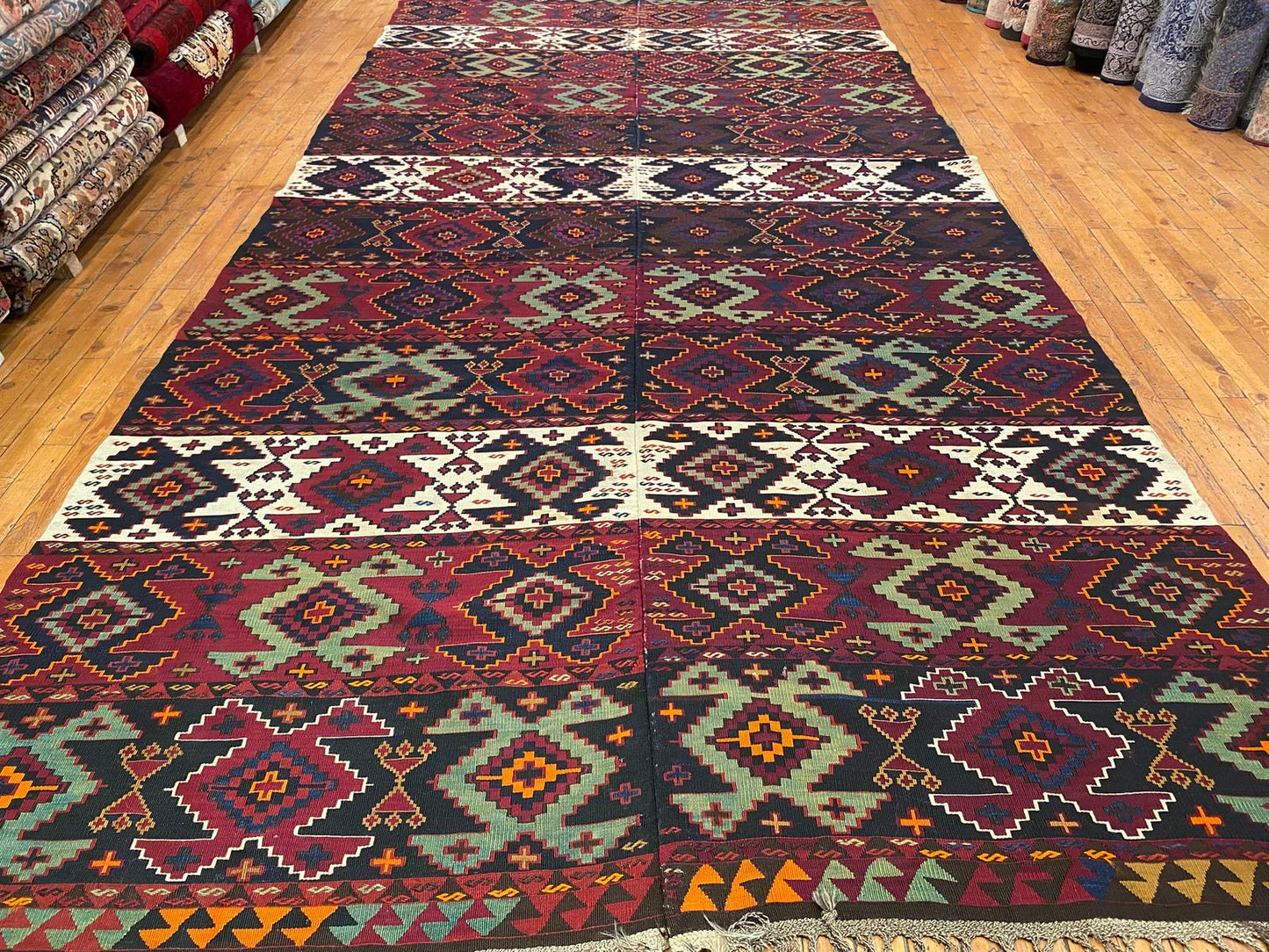 Vintage Turkish Kilim Cappadocia Rug Collection