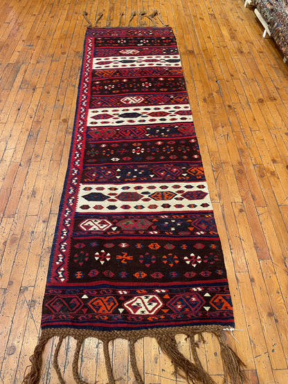 Anatolian Kilim Runner Rug Cappadocia Rug Collection