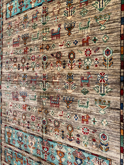 Handmade Turkish Carpet 4x6 (125x180cm) - Authentic Anatolian Rug Cappadocia Rug Collection
