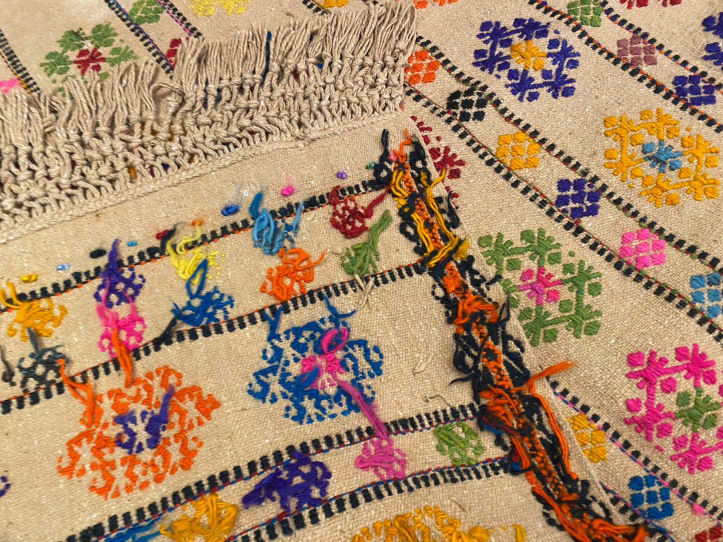 Turkish Handmade Cicim 3”x4” Cappadocia Rug Collection