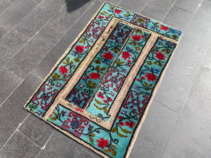 Colorful Turkish Patchwork Rug Cappadocia Rug Collection