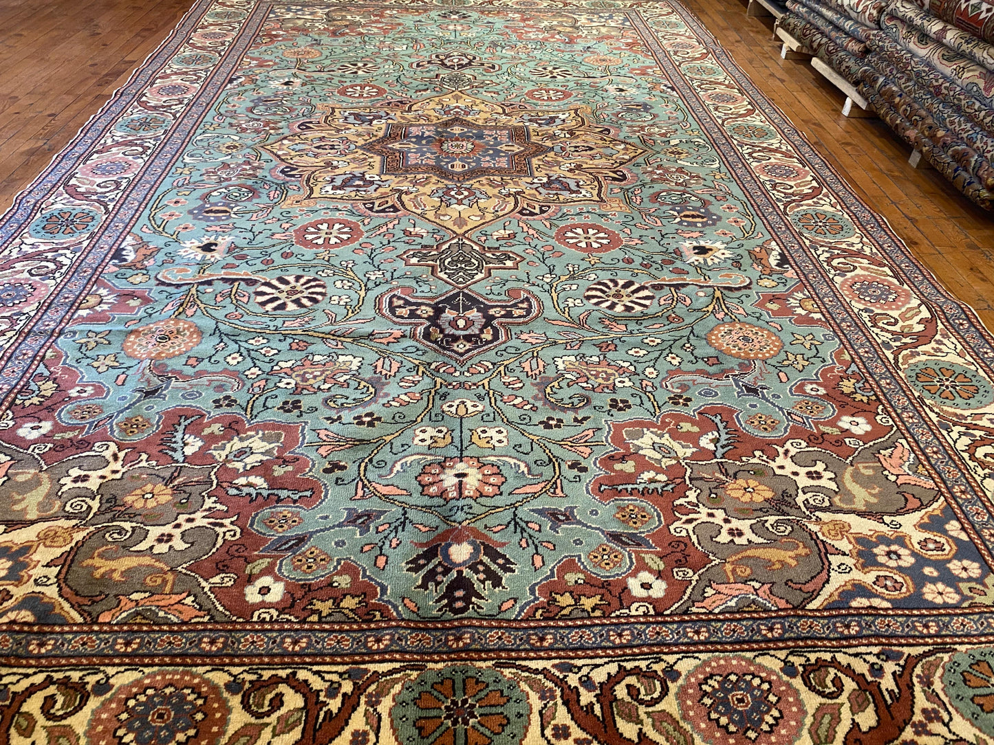 Cappadocia Medallion Area Handmade Carpet Cappadocia Rug Collection