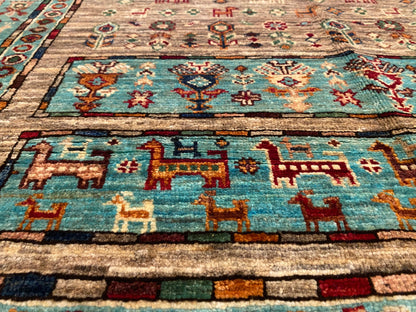 Handmade Turkish Carpet 4x6 (125x180cm) - Authentic Anatolian Rug Cappadocia Rug Collection