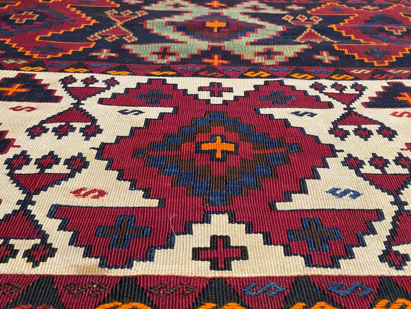 Vintage Turkish Kilim Cappadocia Rug Collection