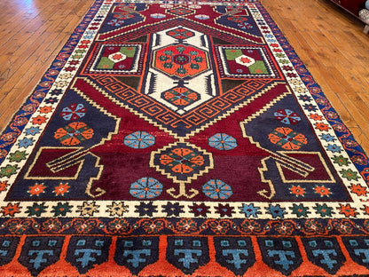 Cappadocia Antique Area Rug 4x8 ft - Handmade Turkish Vintage Rug