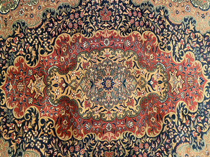 Cappadocia Handmade Turkish Area Rug 7x10 ft - Authentic Vintage Wool Carpet