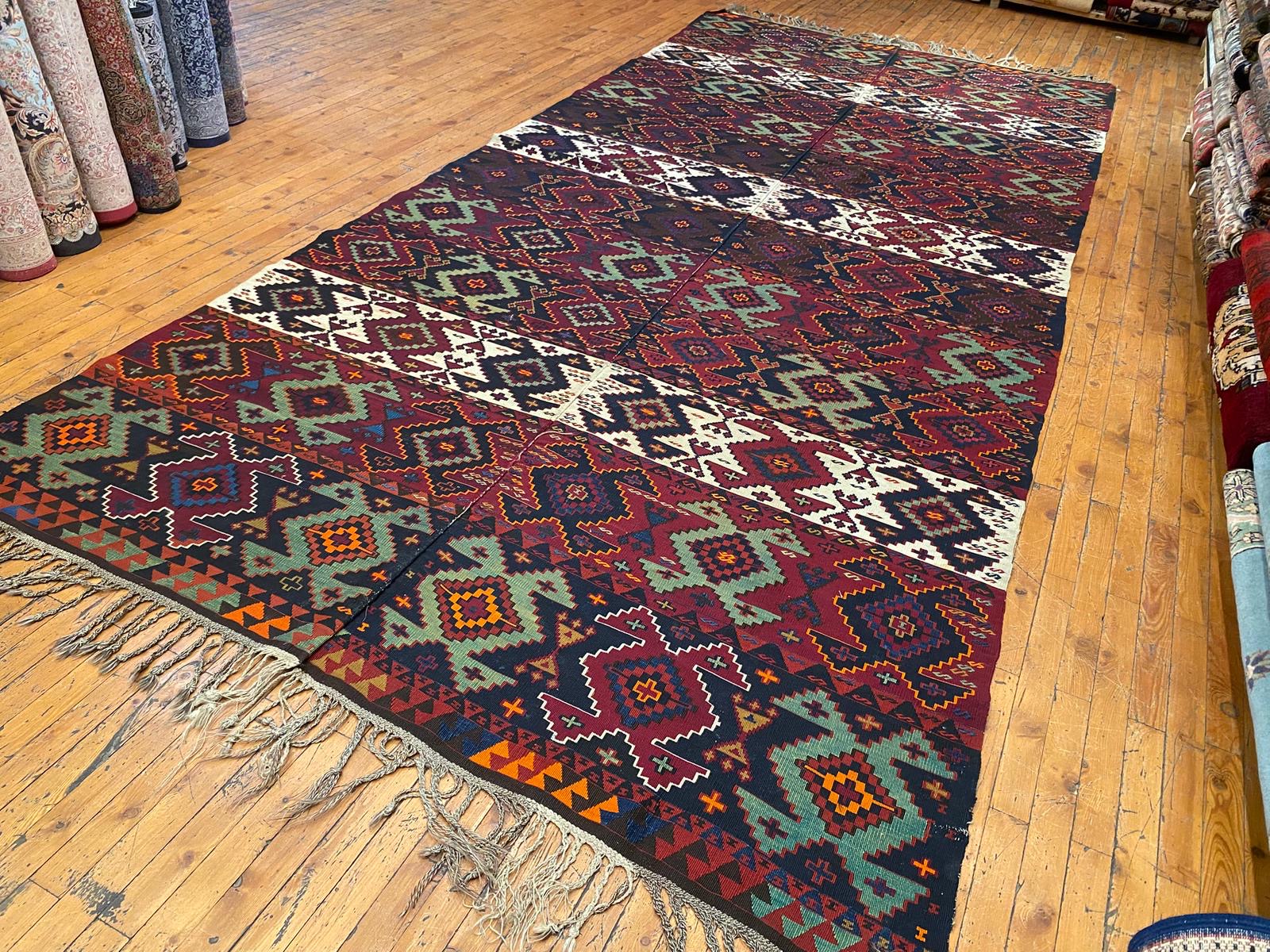 Vintage Turkish Kilim Cappadocia Rug Collection