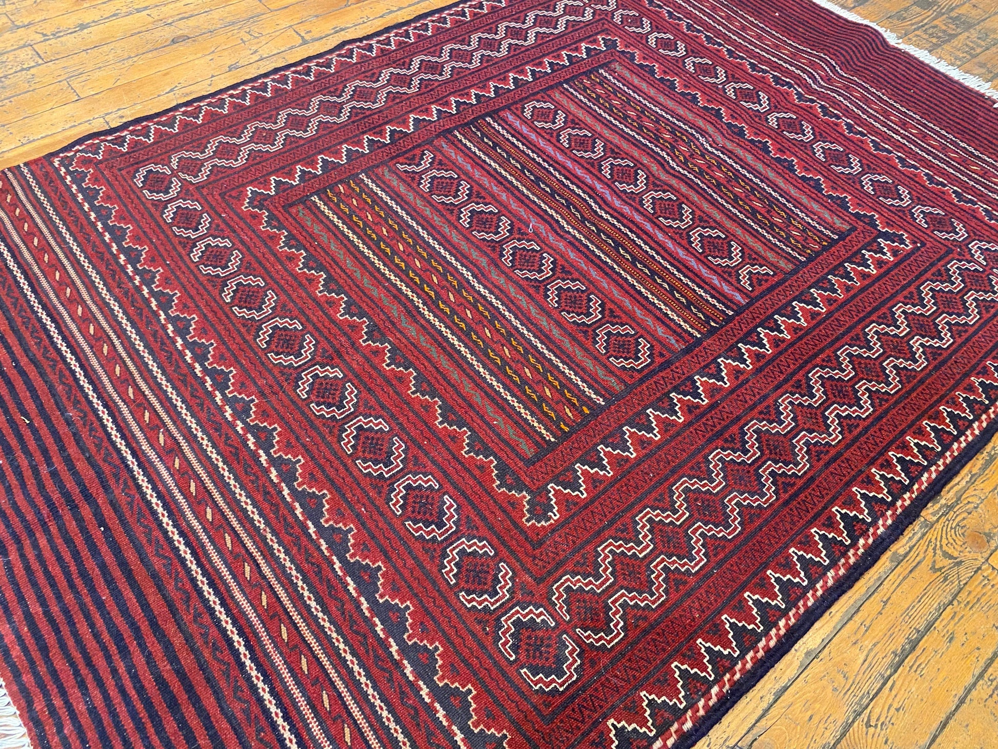 Turkoman Handmade Kilim Rug Cappadocia Rug Collection