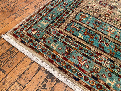 Handmade Turkish Carpet 4x6 (125x180cm) - Authentic Anatolian Rug Cappadocia Rug Collection