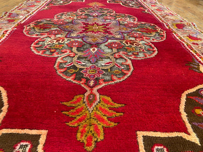 Anatolian Red Turkish Rug Cappadocia Rug Collection