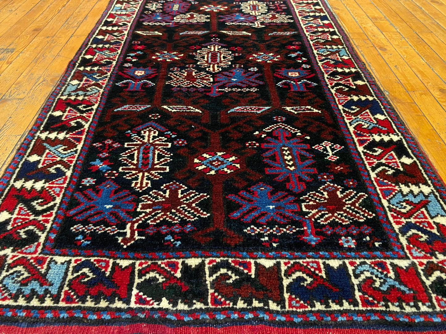 Small Bergama Handmade Carpet Cappadocia Rug Collection