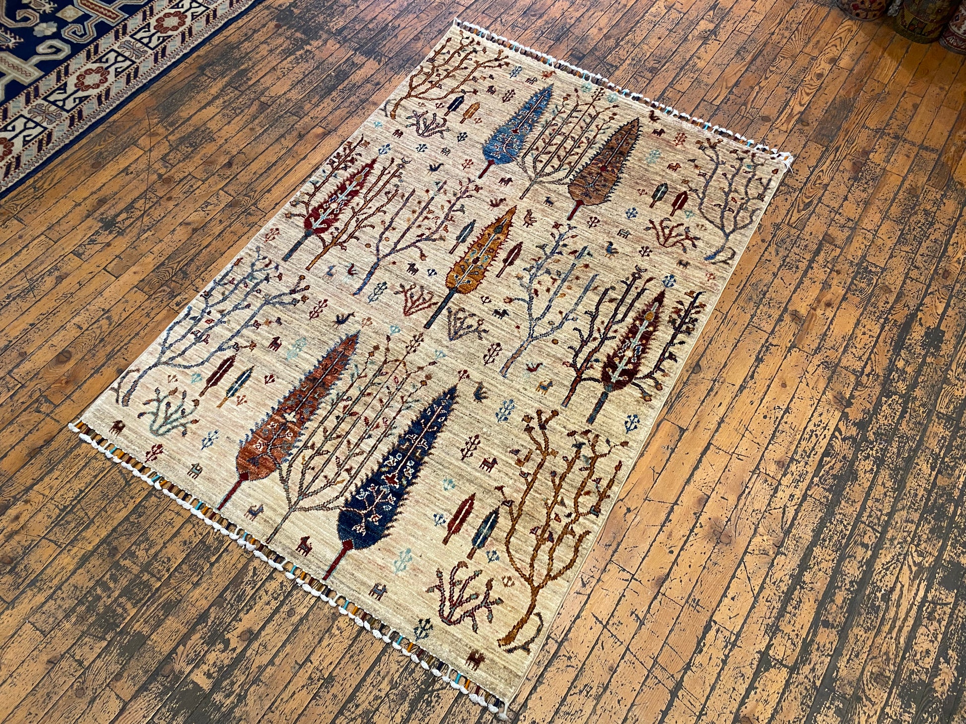 Tree of Life Handmade Rug 3x5ft Cappadocia Rug Collection