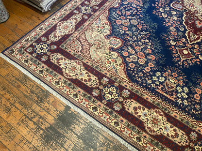 Medallion Saloon Area Rug 6x12 ft - Handwoven Turkish Kilim Runner