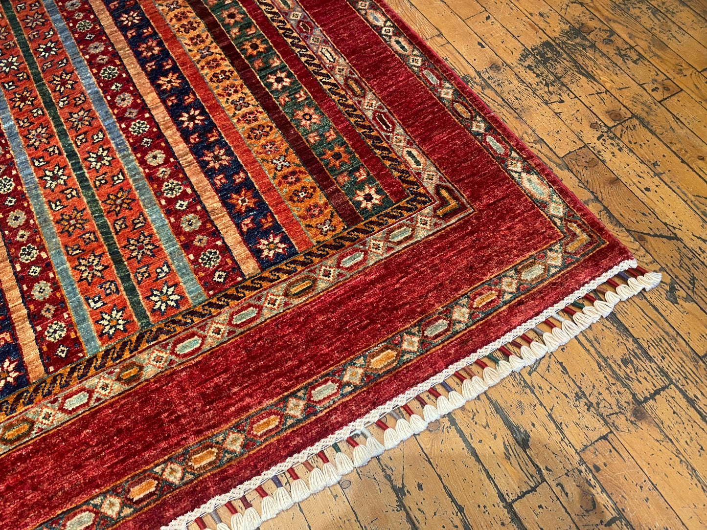 Turkish Zara Model Handmade Rug 4x6 ft Cappadocia Rug Collection