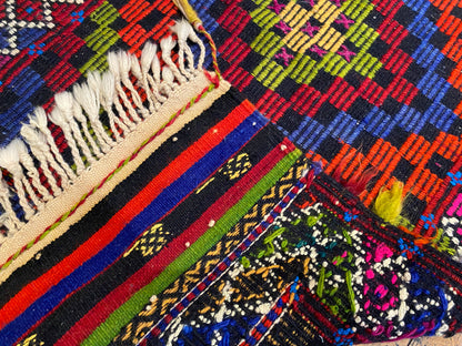 Small Anatolian Turkish Cicim kilim 2”x4” Cappadocia Rug Collection