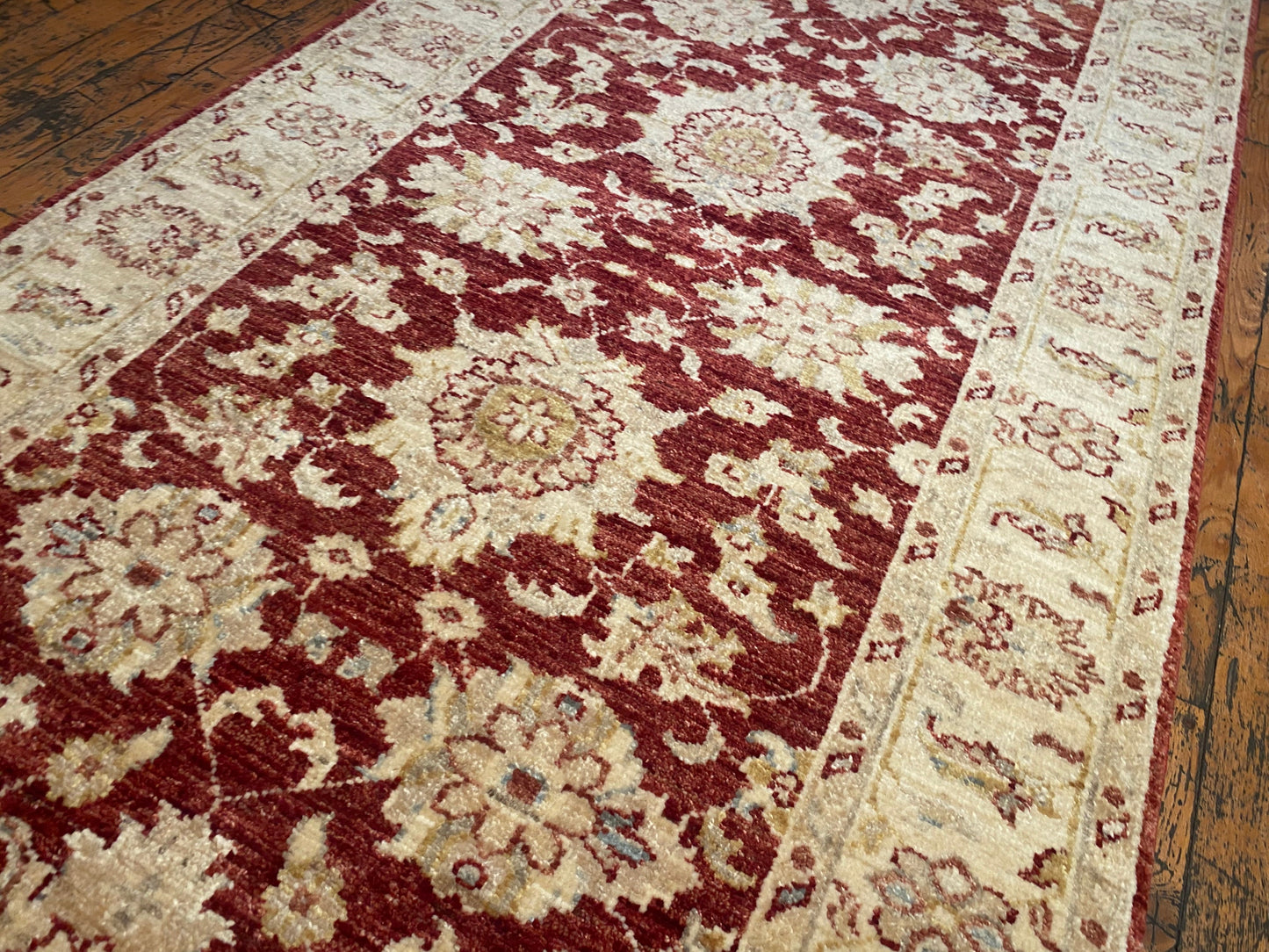 Hallway Handmade Rug  Premium Double-Knotted Artisan Piece 3''x6'' Cappadocia Rug Collection