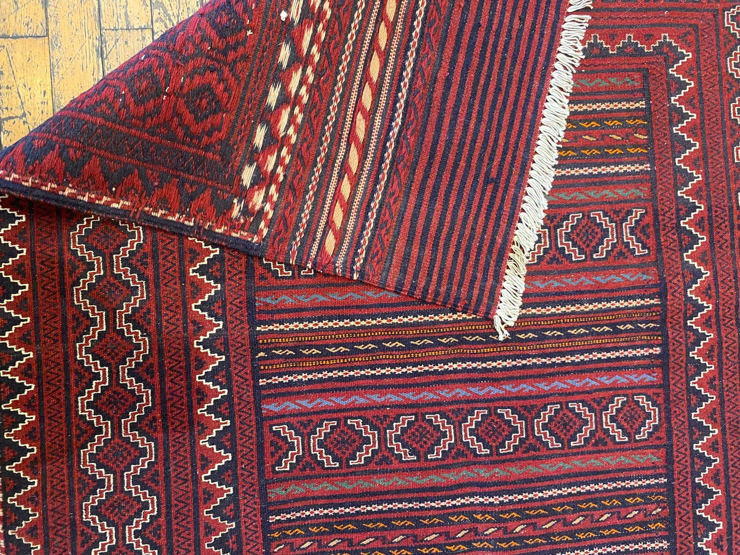 Turkoman Handmade Kilim Rug Cappadocia Rug Collection
