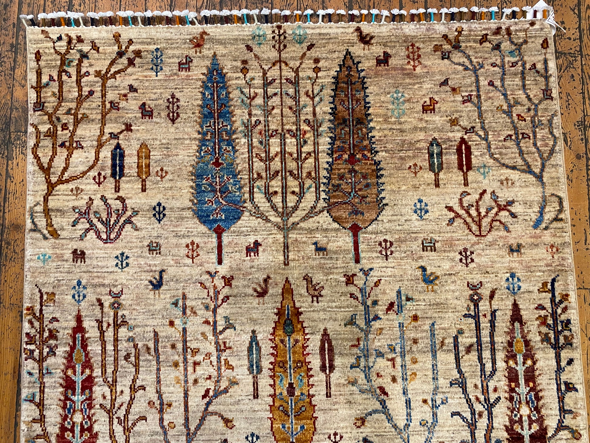 Tree of Life Handmade Rug 3x5ft Cappadocia Rug Collection