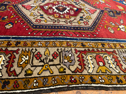 Authentic Yahyali Rug – Handwoven Rug, 100% Wool, Cappadocia Collection 4x7ft