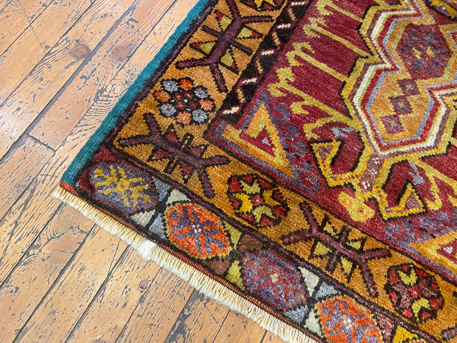 Small Anatolian Turkish Rug Cappadocia Rug Collection