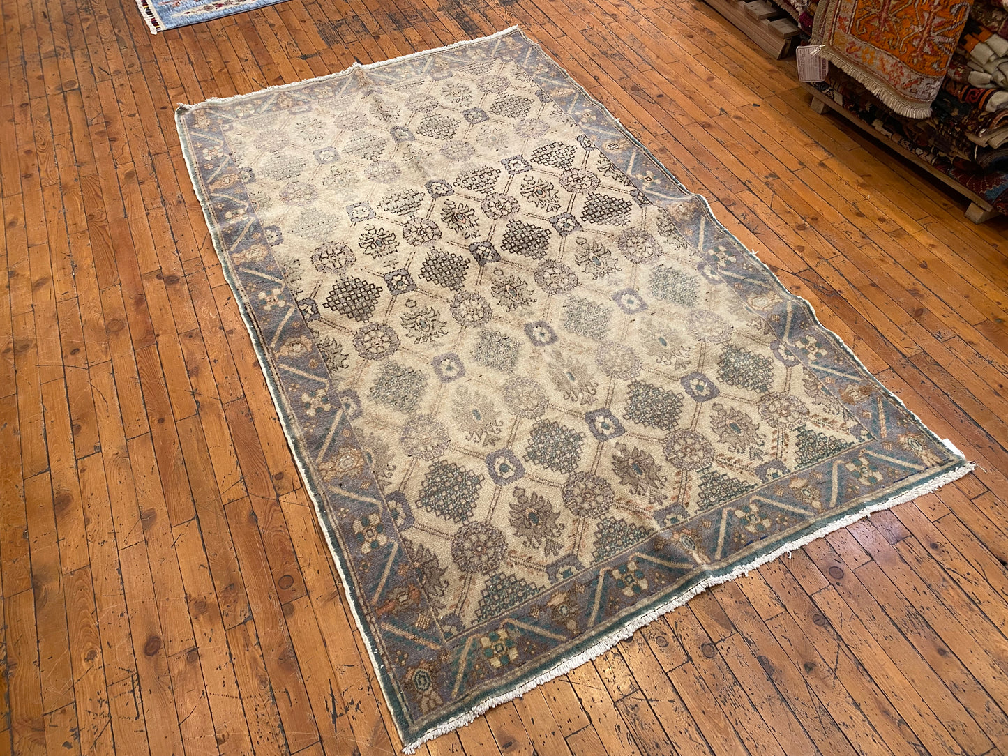 Cappadocia Handwoven Wool Rug 4x6ft