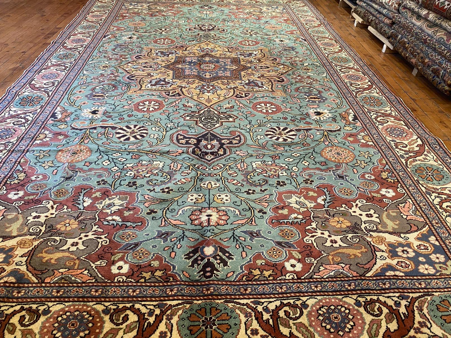 Cappadocia Medallion Area Handmade Carpet Cappadocia Rug Collection