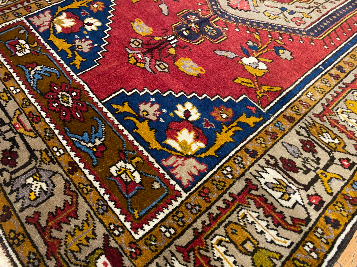 Authentic Yahyali Rug – Handwoven Rug, 100% Wool, Cappadocia Collection 4x7ft