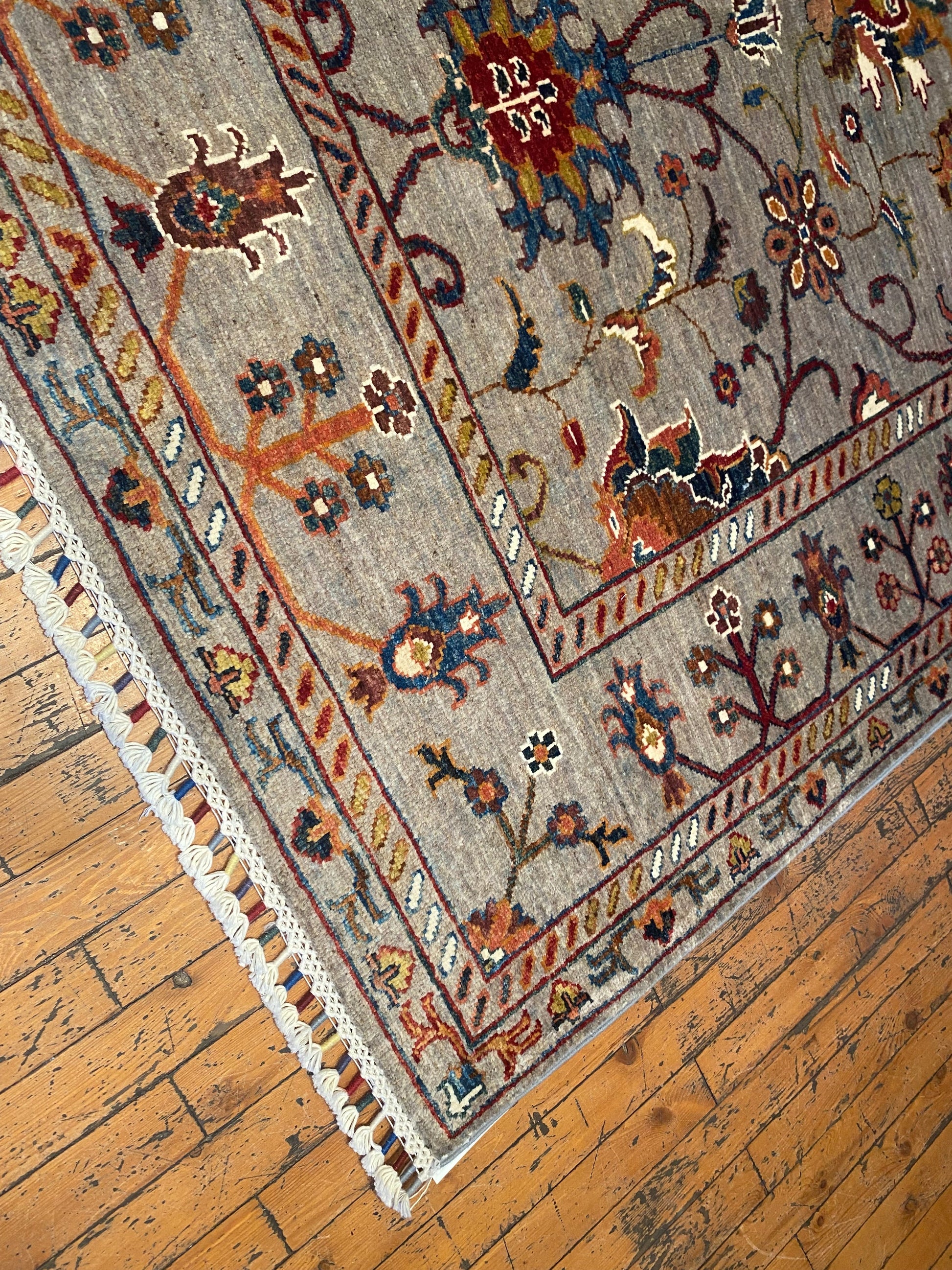 Floral Area Handmade Rug 4x6 ft - Premium Carpet Cappadocia Rug Collection