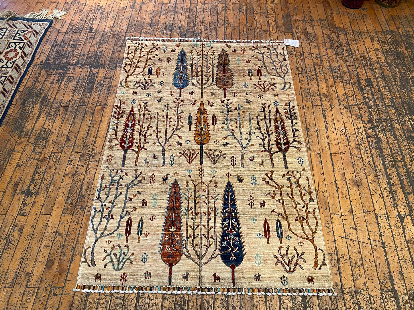 Tree of Life Handmade Rug 3x5ft Cappadocia Rug Collection