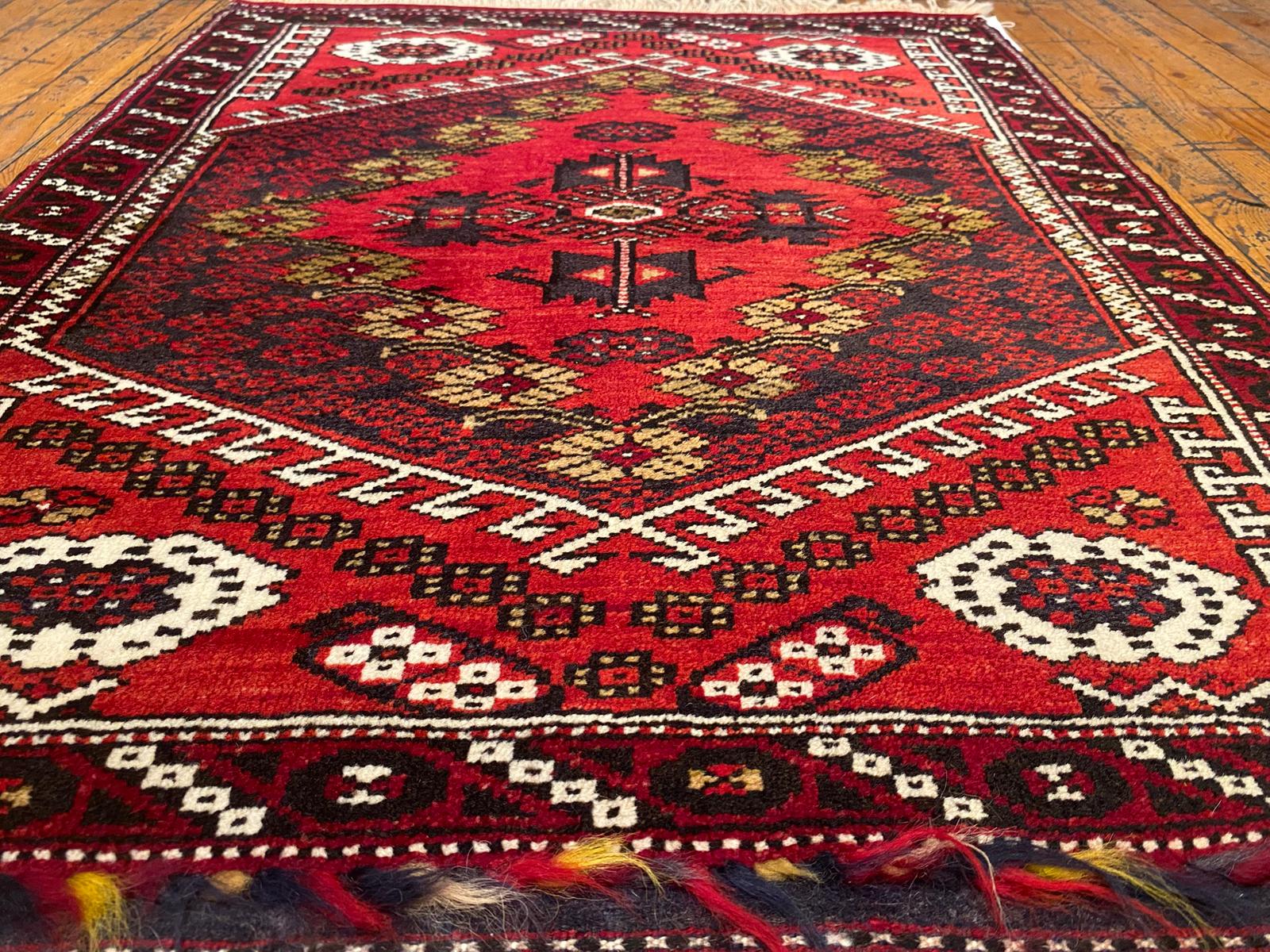 Small Entrance Handmade Carpet Cappadocia Rug Collection