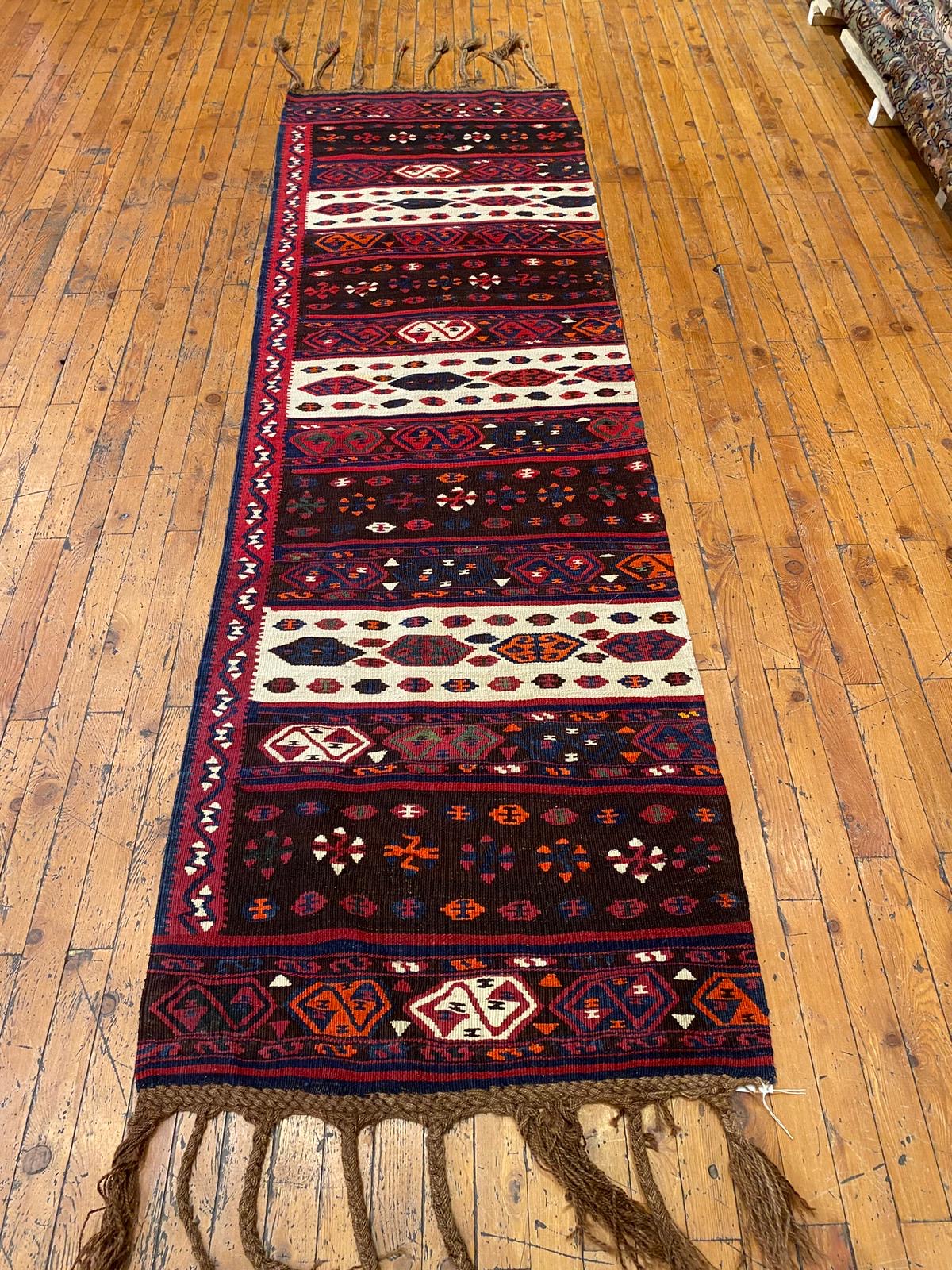 Anatolian Kilim Runner Rug Cappadocia Rug Collection