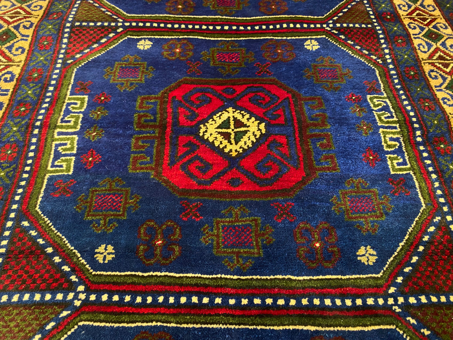 Cappadocia Taspinar Handmade Turkish Rug 4x7ft - Authentic Wool Area Carpet Cappadocia Rug Collection