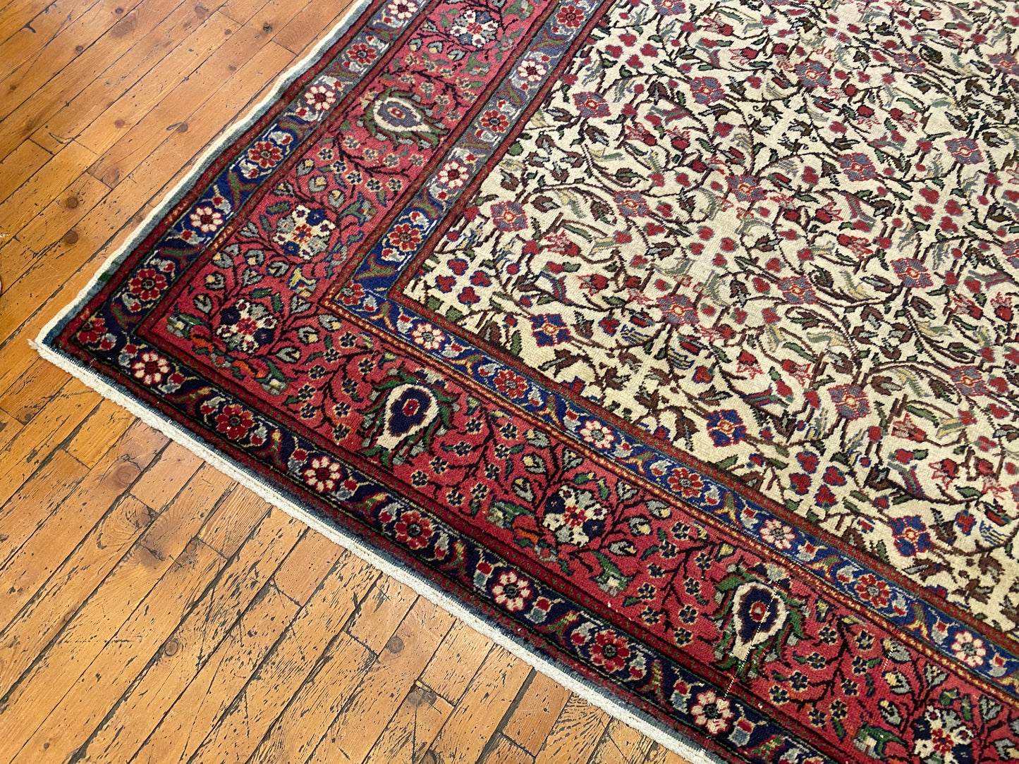 Handwoven Turkish Area Rug 6'5"x9'8" - Premium Vintage Carpet 200x300cm