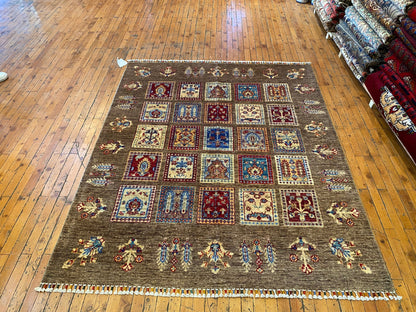 5x6ft Extraordinary Soft Handmade Area Carpet Cappadocia Rug Collection