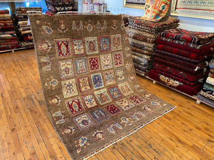 5x6ft Extraordinary Soft Handmade Area Carpet Cappadocia Rug Collection