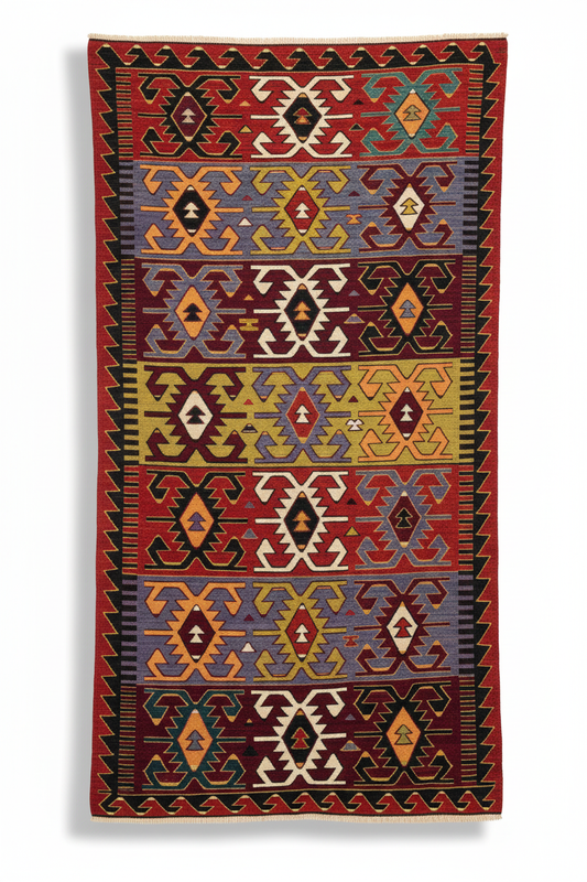 Anatolian Antique Handmade Kilim Rug